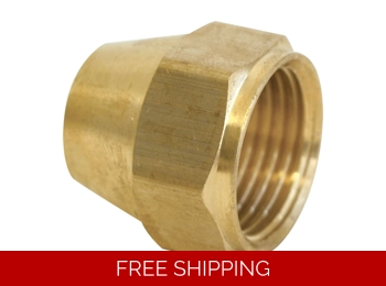 Flare Nut for Mini Split Copper Pipes